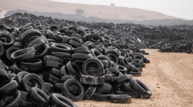 A produção de pneus de moto não é sustentável?