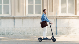 Popularidade dos scooters nas grandes cidades